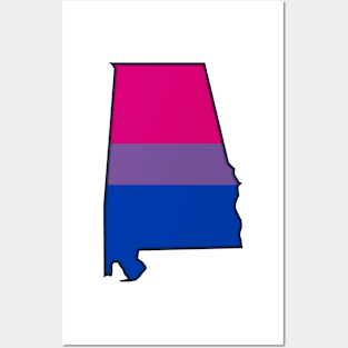 Alabama Bi Pride! Posters and Art